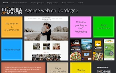 Théophile Et Martin, Concepteur de Sites Web à Périgueux