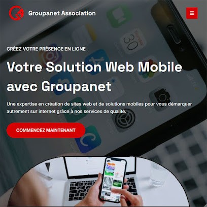 Groupanet Association, Concepteur de Sites Web à Couville
