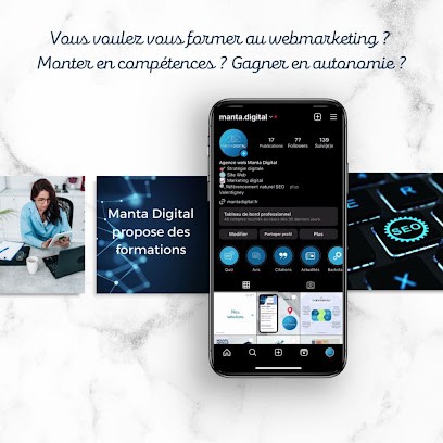 Manta Digital, Concepteur de Sites Web à Montbéliard