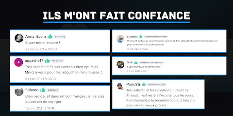 Thibaut L - Freelance Web Designer, Concepteur de Sites Web à Mougins