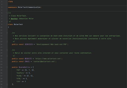 MulerTech, Concepteur de Sites Web à Authevernes