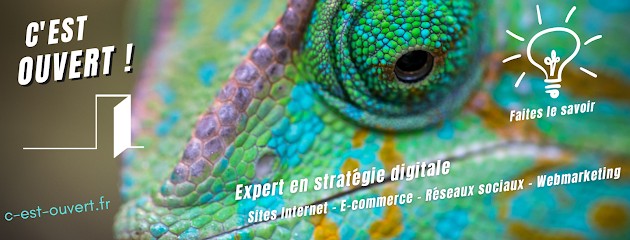 C'est Ouvert ! Faites Le Savoir, Concepteur de Sites Web à Montluçon