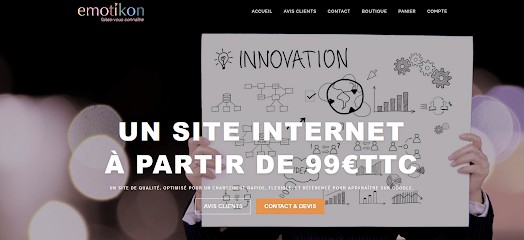 Emotikon, Concepteur de Sites Web à Rimou