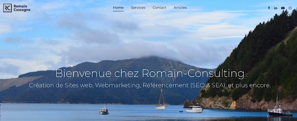 Romain Cassagne Consulting, Concepteur de Sites Web à Saint-Égrève