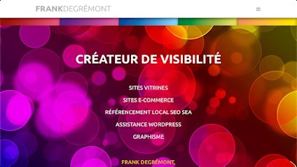 FRANK DEGRÉMONT - Création De Sites Internet, Concepteur de Sites Web à Montélimar