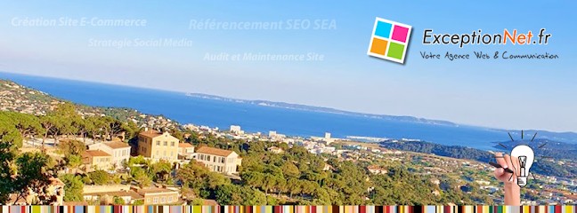 Exceptionnet : Agence Web, Concepteur de Sites Web au Lavandou