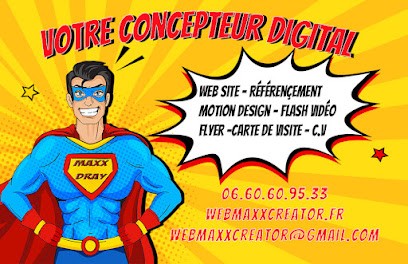 Webmaxxcreator, Concepteur de Sites Web à Nanterre