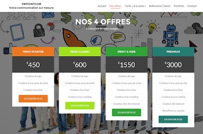 3WPOINTCOM, Concepteur de Sites Web à Saint-Aubin