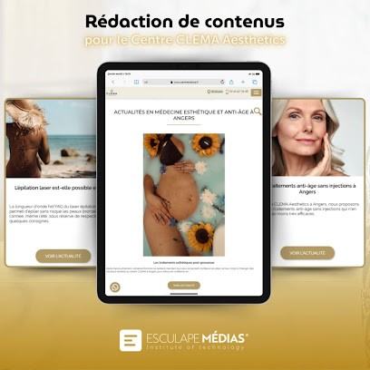 Esculape Médias | Agence De Communication Santé, Concepteur de Sites Web à Vedène