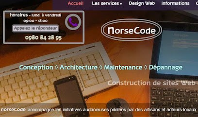 norsecode.fr, Concepteur de Sites Web à Oms