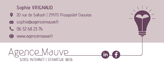 Agence Mauve - Sophie VRIGNAUD, Concepteur de Sites Web à Hanvec